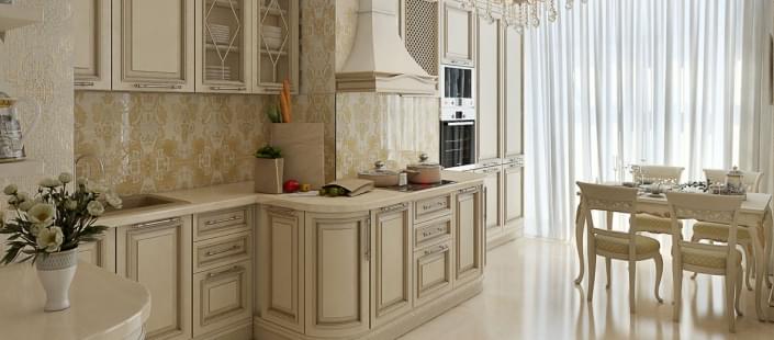 Кухня в классическом стиле - заказать в Бишкеке