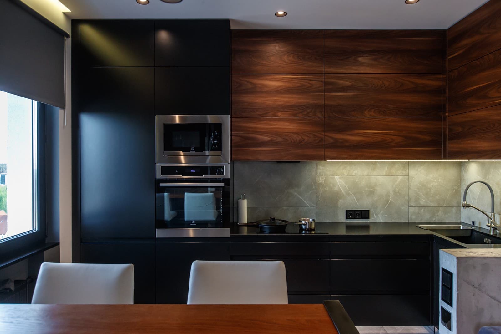 Кухня в стиле лофт - модель №2 - фото 1