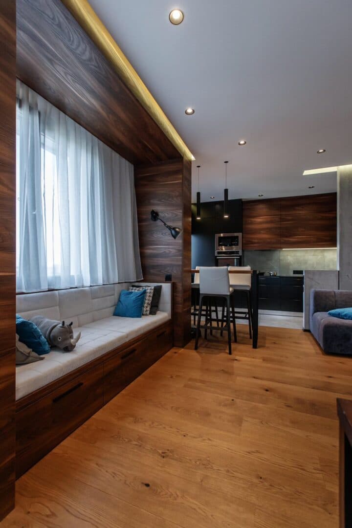 Мягкие элементы для сидений в комнате - фото 2